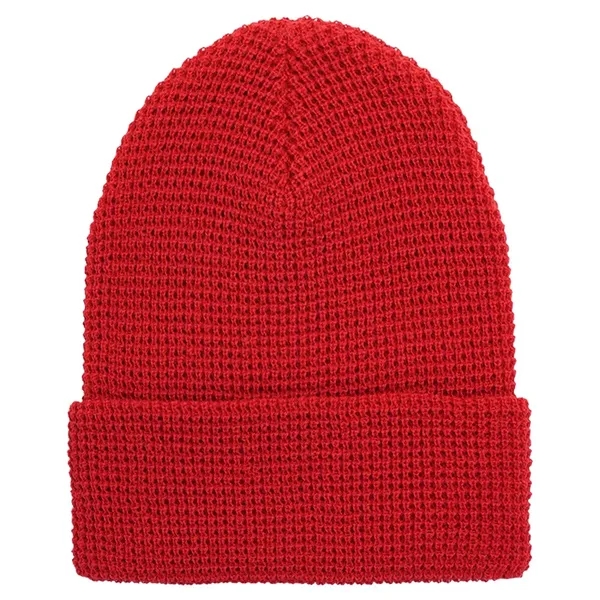 YP Classics Waffle Cuffed Knit Beanie