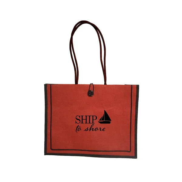Milan Jute Tote Bag - Milan Jute Tote Bag - Image 0 of 14