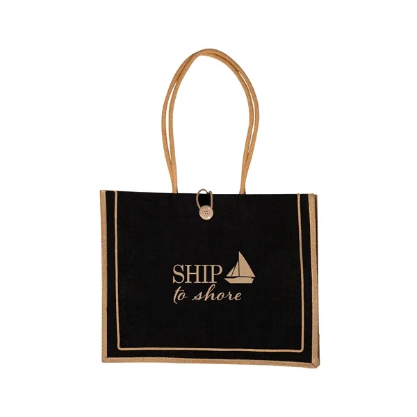 Milan Jute Tote Bag - Milan Jute Tote Bag - Image 1 of 14