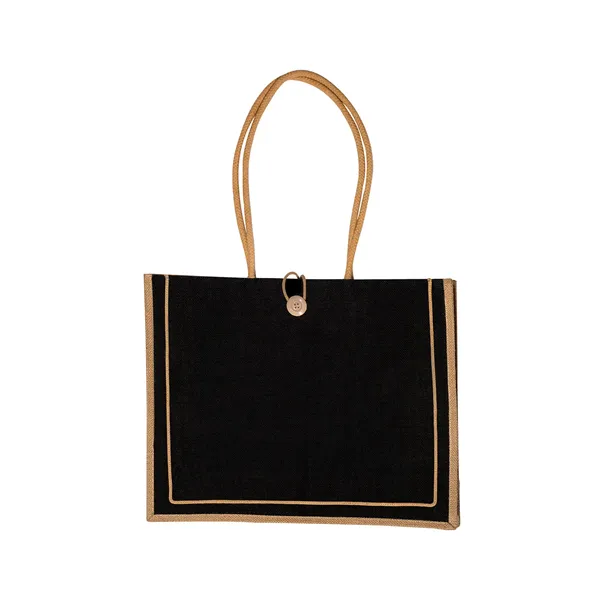 Milan Jute Tote Bag - Milan Jute Tote Bag - Image 3 of 14