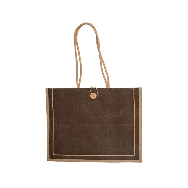 Milan Jute Tote Bag - Milan Jute Tote Bag - Image 4 of 14