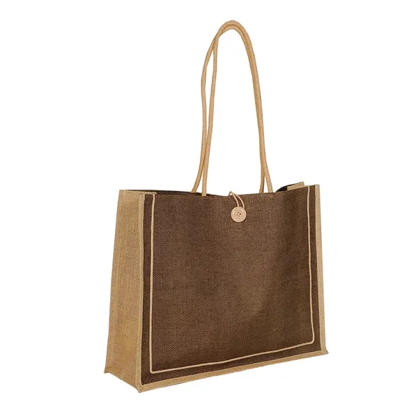 Milan Jute Tote Bag - Milan Jute Tote Bag - Image 6 of 14