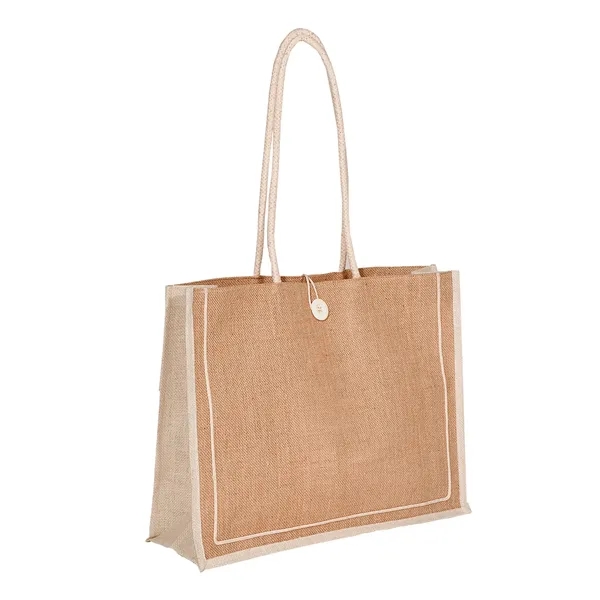 Milan Jute Tote Bag - Milan Jute Tote Bag - Image 11 of 14