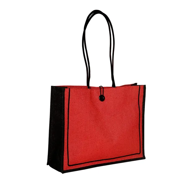 Milan Jute Tote Bag - Milan Jute Tote Bag - Image 13 of 14