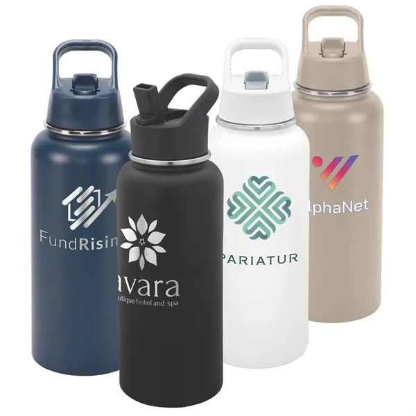Urban Peak® 40oz Portage Flip Straw Water Bottle - Urban Peak® 40oz Portage Flip Straw Water Bottle - Image 0 of 20