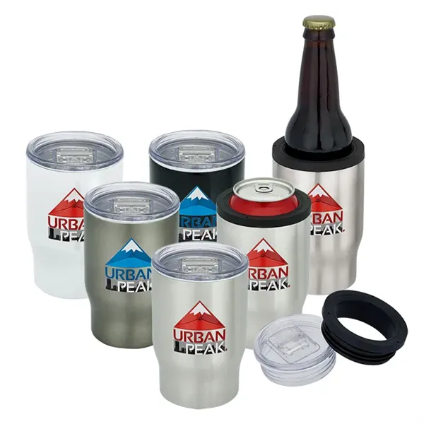 12 oz Urban Peak® 3-in-1 Tumbler - 12 oz Urban Peak® 3-in-1 Tumbler - Image 0 of 20