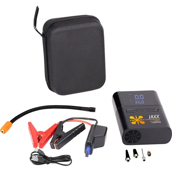 100W Jump Starter/Tire Inflator - 100W Jump Starter/Tire Inflator - Image 0 of 25