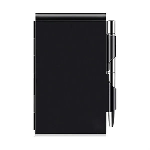 Metal Notebook With Metal Pen - Metal Notebook With Metal Pen - Image 4 of 6