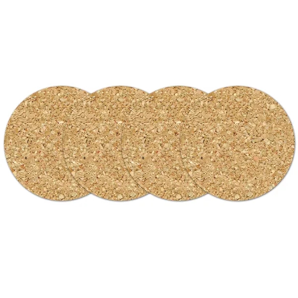 Circle Cork Coaster (Set of 4)