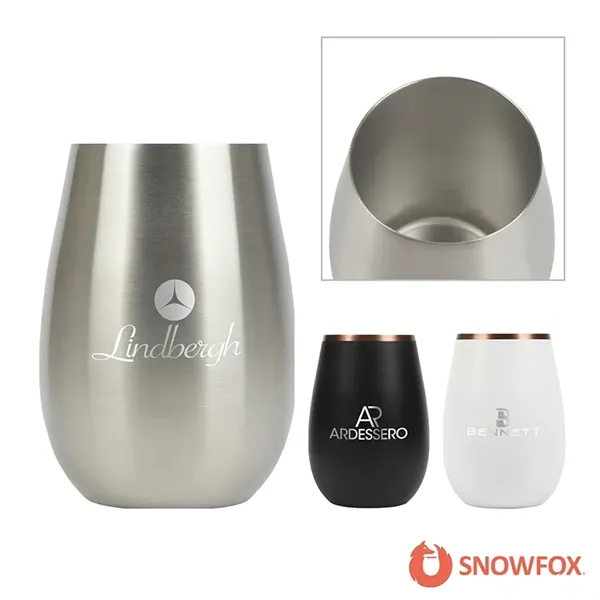 Snowfox® 8 oz. Vacuum Insulated Sauvignon Blanc Wine Glass - Snowfox® 8 oz. Vacuum Insulated Sauvignon Blanc Wine Glass - Image 0 of 15