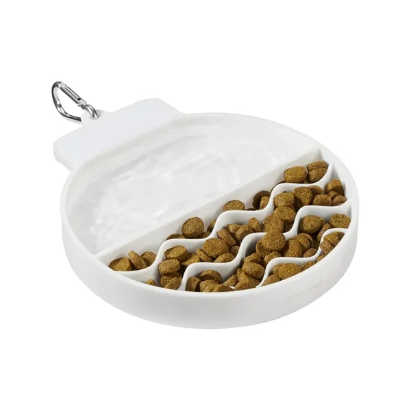 Travel Pet Feeder Suction Mat - Travel Pet Feeder Suction Mat - Image 1 of 11