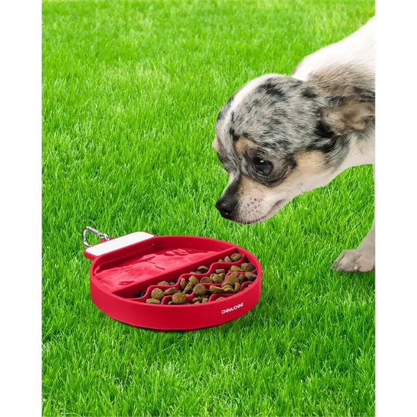 Travel Pet Feeder Suction Mat - Travel Pet Feeder Suction Mat - Image 5 of 11