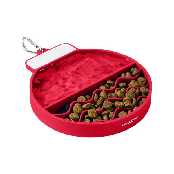 Travel Pet Feeder Suction Mat - Travel Pet Feeder Suction Mat - Image 6 of 11