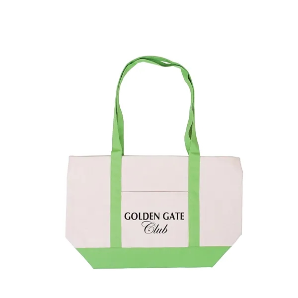 Cotton Canvas Boat Tote Bag - Cotton Canvas Boat Tote Bag - Image 5 of 9