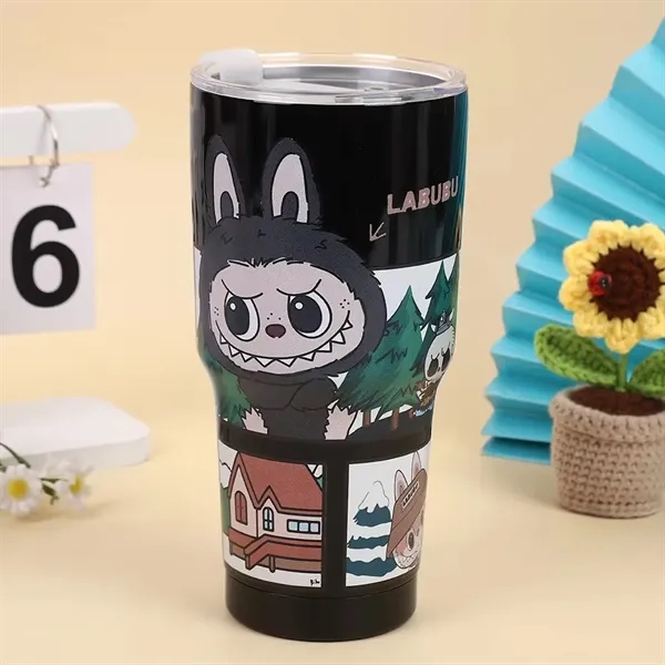 30oz Stainless Steel Labubu Tumbler - 30oz Stainless Steel Labubu Tumbler - Image 4 of 8
