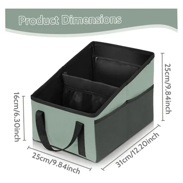 Compartment Back Seat Car Organizer - Compartment Back Seat Car Organizer - Image 1 of 3