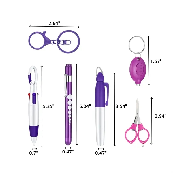 Nurse Pen Set Keychain - Nurse Pen Set Keychain - Image 1 of 1