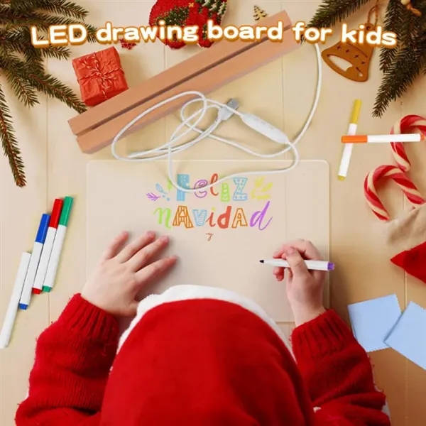 Clear Acrylic Writing Board - Clear Acrylic Writing Board - Image 2 of 3