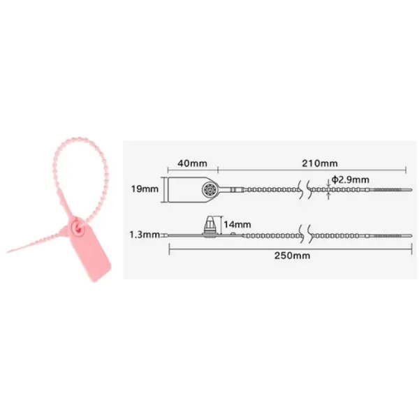 Any Color Plastic Tamper Seals - Any Color Plastic Tamper Seals - Image 2 of 3