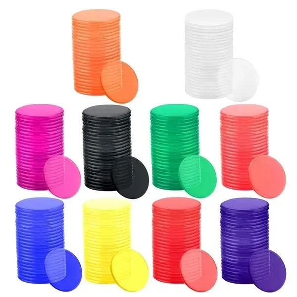 Round Plastic Tokens - Round Plastic Tokens - Image 1 of 6