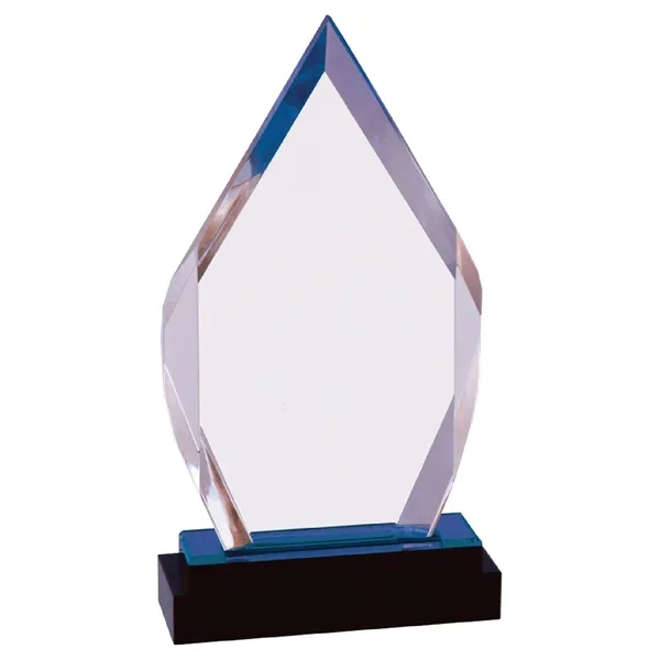 9" Fusion Diamond Impress Acrylic w/ Black Base - 9" Fusion Diamond Impress Acrylic w/ Black Base - Image 2 of 8