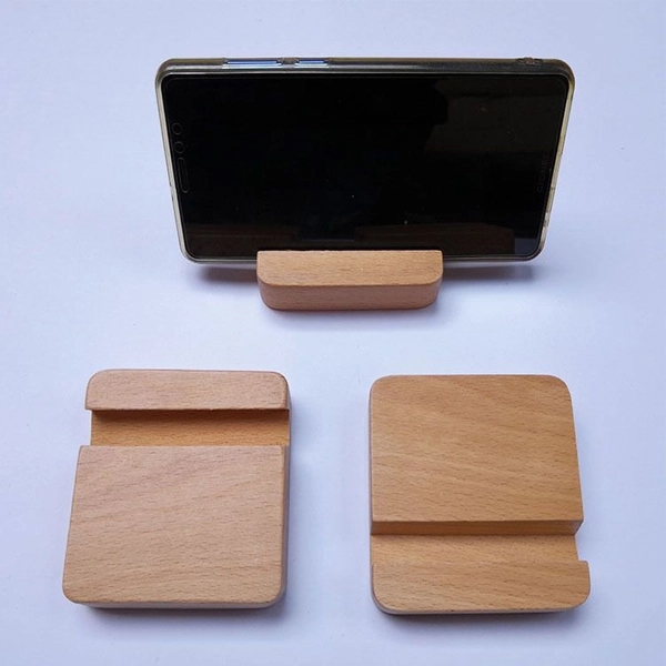 Wooden Phone Holder - Wooden Phone Holder - Image 1 of 3