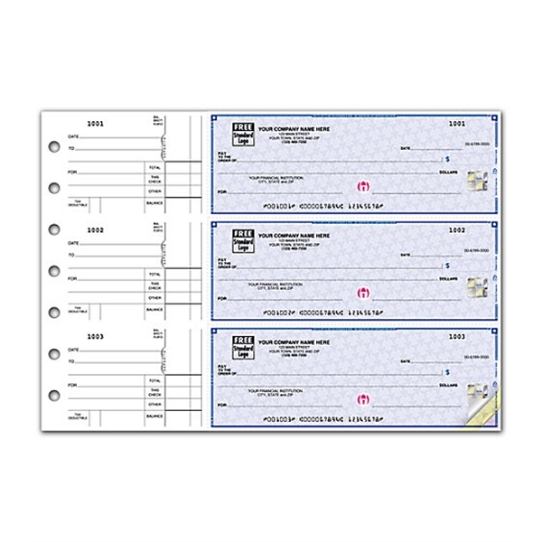 High security 3-on-a-page multipurpose checks - High security 3-on-a-page multipurpose checks - Image 0 of 1