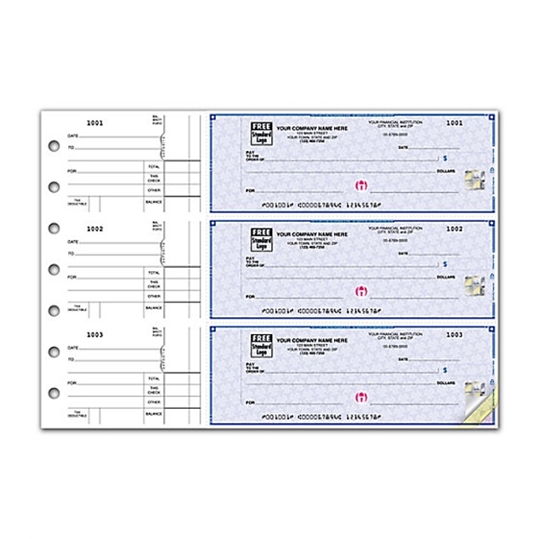 High security 3-on-a-page counter signature checks - High security 3-on-a-page counter signature checks - Image 0 of 1