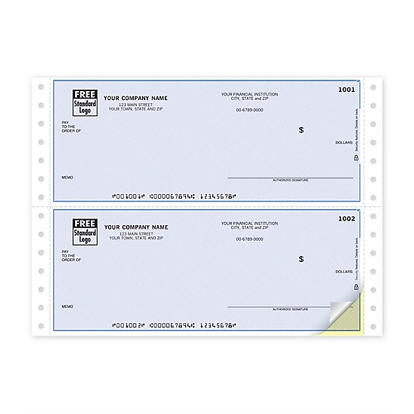 Multipurpose continuous check without lines - Multipurpose continuous check without lines - Image 0 of 1