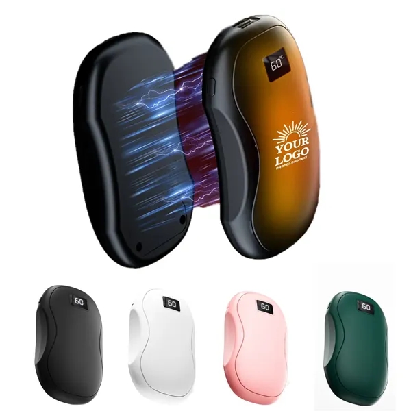 Double sided 2 in 1 Magnetic Hand Warmer Power Bank - Double sided 2 in 1 Magnetic Hand Warmer Power Bank - Image 0 of 4