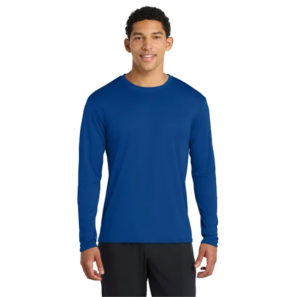 Port & Co Long Sleeve Performance Tee. - Port & Co Long Sleeve Performance Tee. - Image 43 of 48