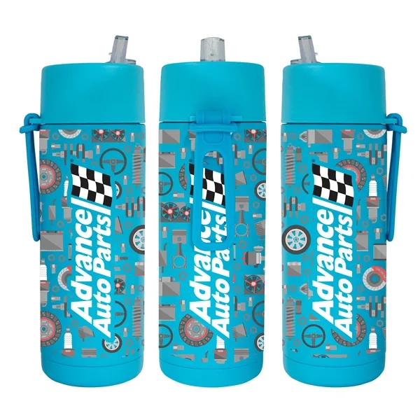 20 oz. Double Walled Stainless Steel Bottle - 20 oz. Double Walled Stainless Steel Bottle - Image 12 of 24