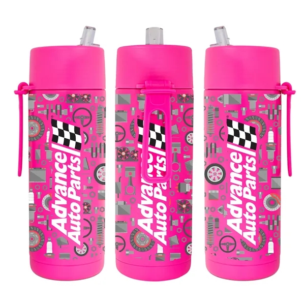 20 oz. Double Walled Stainless Steel Bottle - 20 oz. Double Walled Stainless Steel Bottle - Image 16 of 24