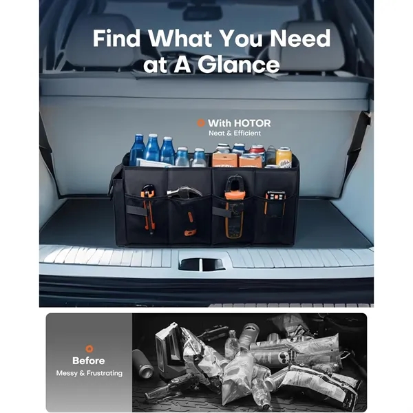 Trunk Organizer - Car Organizer Foldable Trunk organizer - Trunk Organizer - Car Organizer Foldable Trunk organizer - Image 2 of 3