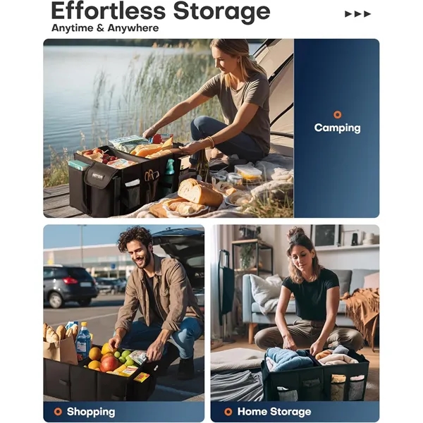 Trunk Organizer - Car Organizer Foldable Trunk organizer - Trunk Organizer - Car Organizer Foldable Trunk organizer - Image 3 of 3