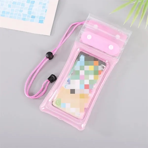 Waterproof Phone Pouch with Touchscreen, Floating Seal - Waterproof Phone Pouch with Touchscreen, Floating Seal - Image 3 of 5