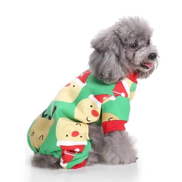 Holiday Christmas Halloween Pet Clothing Dog Coat - Holiday Christmas Halloween Pet Clothing Dog Coat - Image 3 of 4