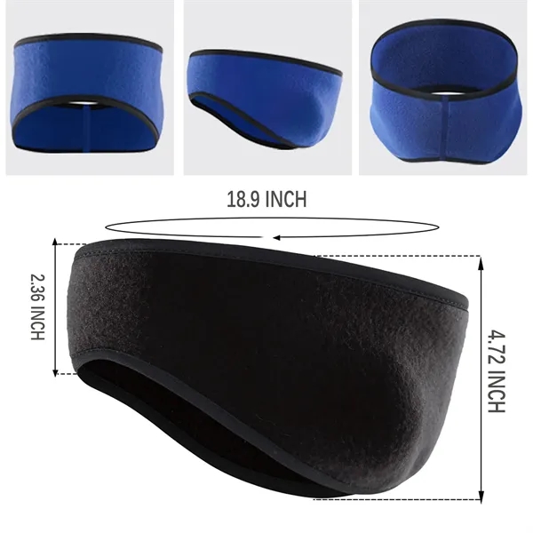 Winter Polar Fleece Ear Warmer Headband - Winter Polar Fleece Ear Warmer Headband - Image 1 of 2