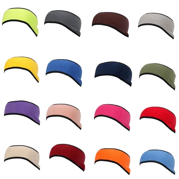 Winter Polar Fleece Ear Warmer Headband - Winter Polar Fleece Ear Warmer Headband - Image 2 of 2