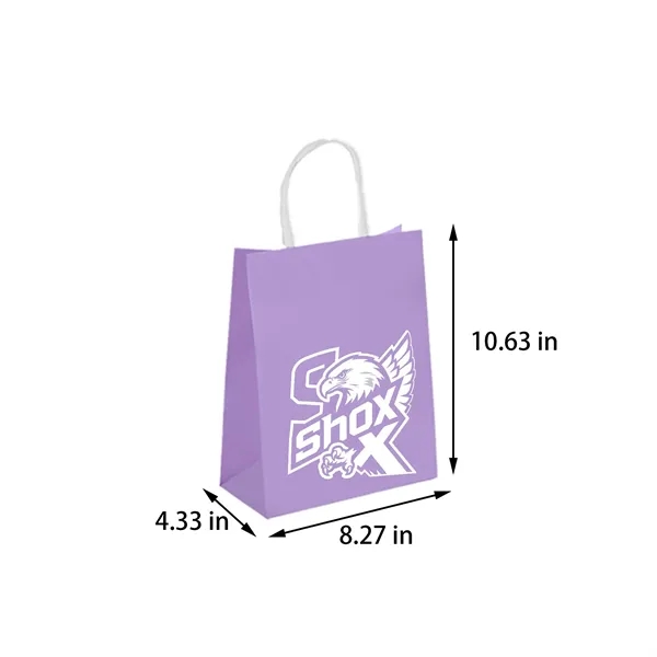 MOQ 20 Coloured Kraft Paper Tote Bag - MOQ 20 Coloured Kraft Paper Tote Bag - Image 1 of 15