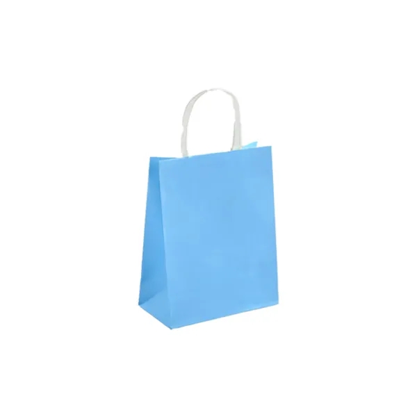 MOQ 20 Coloured Kraft Paper Tote Bag - MOQ 20 Coloured Kraft Paper Tote Bag - Image 4 of 15