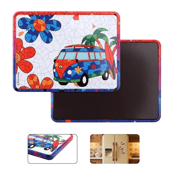 3.15"x2.35" Tinplate Metal Fridge Magnets Tourist Souvenirs