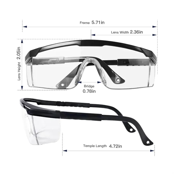 Anti-Splash Safety Protection Eye Glasses Work Goggles - Anti-Splash Safety Protection Eye Glasses Work Goggles - Image 1 of 5