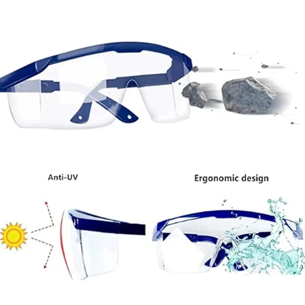 Anti-Splash Safety Protection Eye Glasses Work Goggles - Anti-Splash Safety Protection Eye Glasses Work Goggles - Image 5 of 5