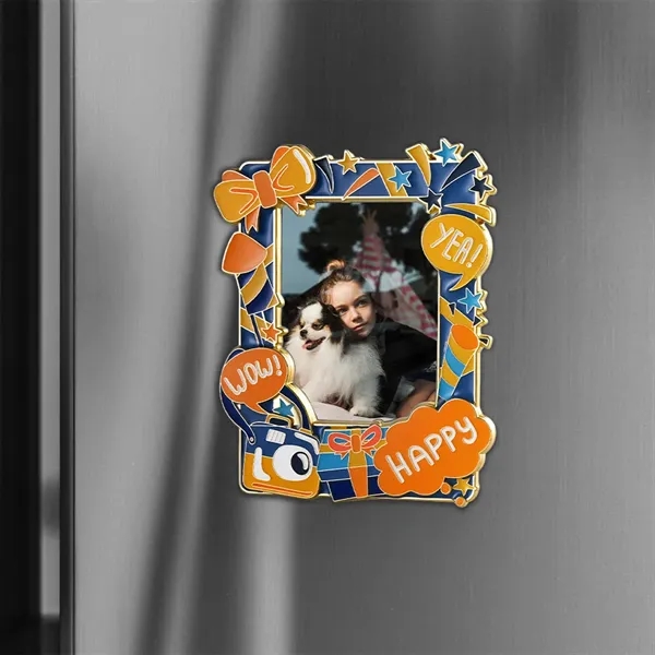 Custom Magnet-Backed Photo Frame