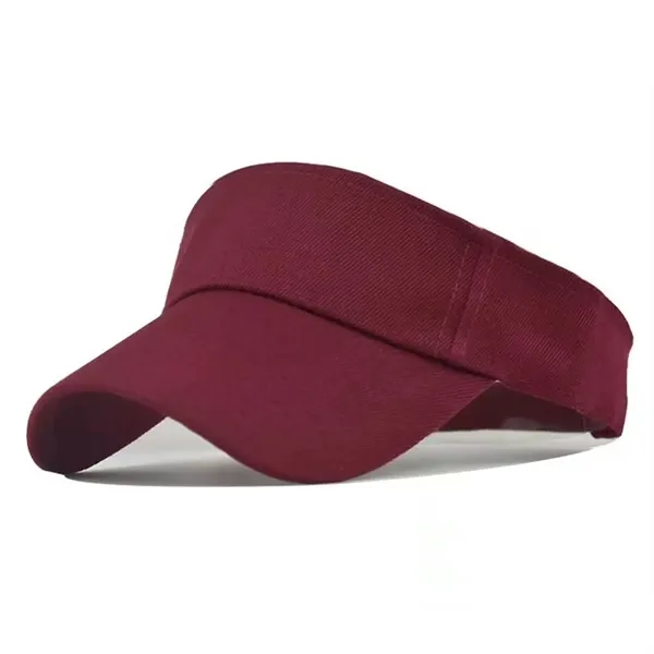 Cotton Sports Sun Visor Cap - Cotton Sports Sun Visor Cap - Image 11 of 14