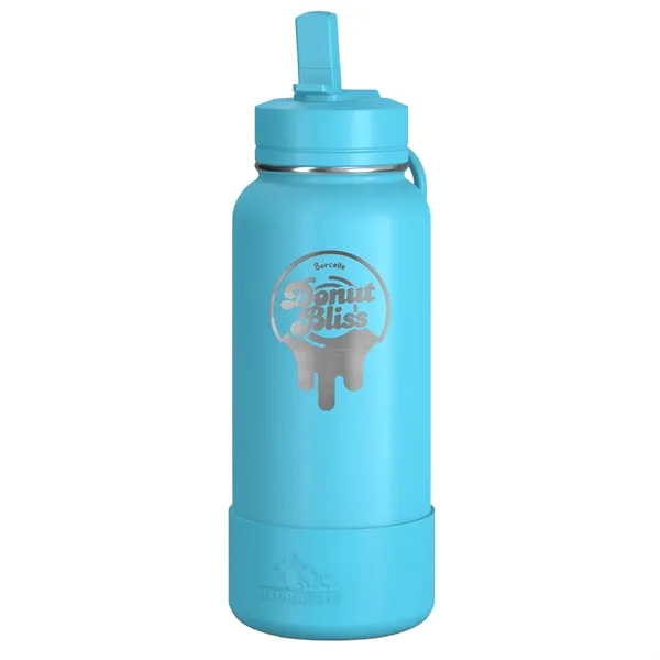 32 Oz. Hydrapeak Insulated Water Bottle w/Straw Lid - 32 Oz. Hydrapeak Insulated Water Bottle w/Straw Lid - Image 6 of 44