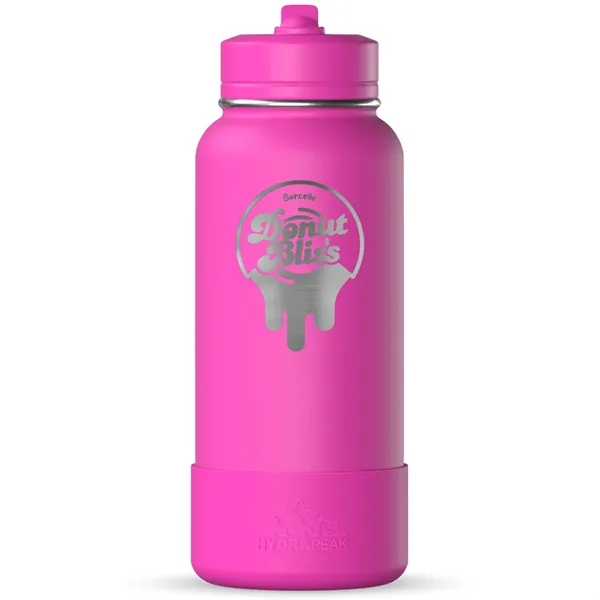 32 Oz. Hydrapeak Insulated Water Bottle w/Straw Lid - 32 Oz. Hydrapeak Insulated Water Bottle w/Straw Lid - Image 13 of 44
