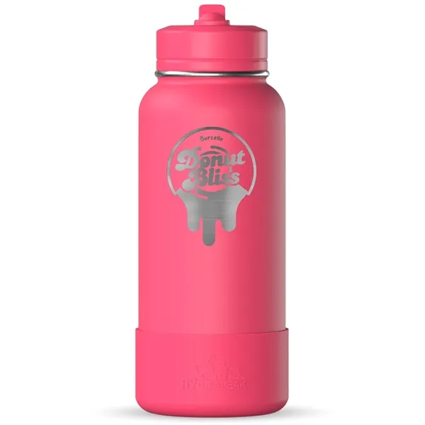 32 Oz. Hydrapeak Insulated Water Bottle w/Straw Lid - 32 Oz. Hydrapeak Insulated Water Bottle w/Straw Lid - Image 18 of 44