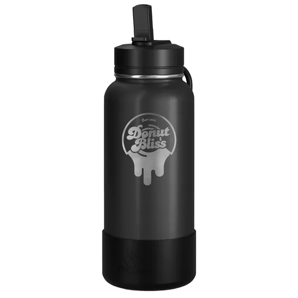 Custom 32 Oz. Hydrapeak Insulated Water Bottle With Straw Lid